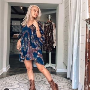 Free People Blue Tunic/Dress